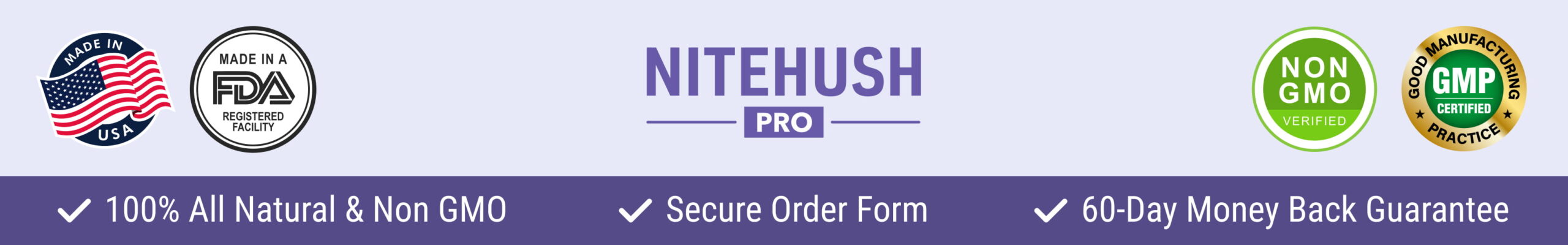 NiteHush Pro Uses